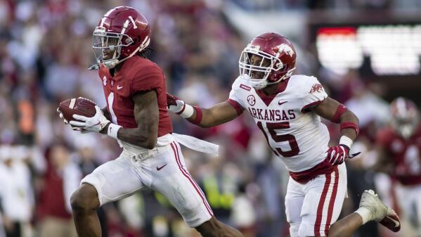 Arkansas deals football record
